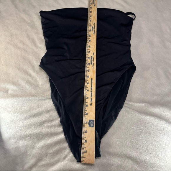 Authentic NWT Saint Laurent Black One-Piece Swimsuit XL - Picture 9 of 12